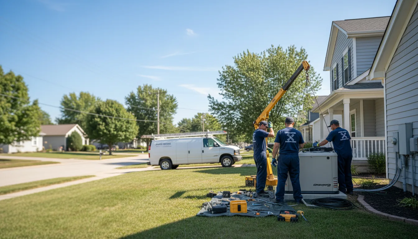 Generator Installation in Alvarado, TX near me